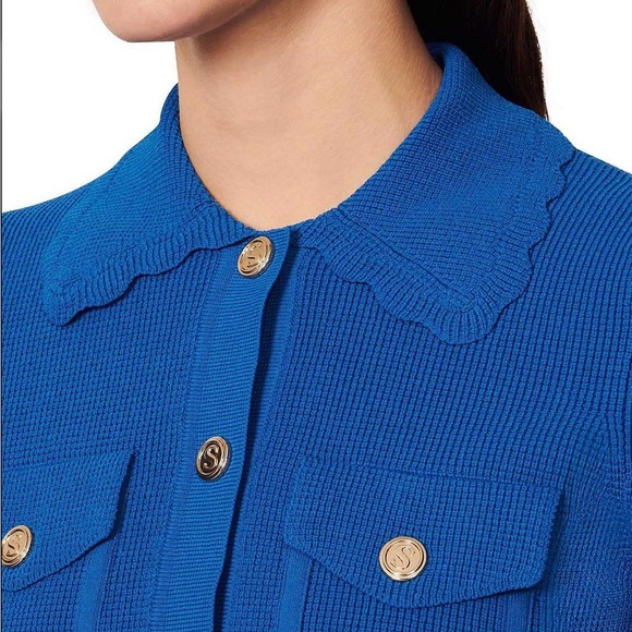 SANDRO Paco Collar Cardigan - Picture 3 of 11